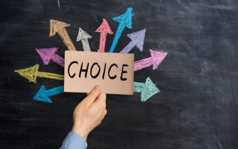 making an important life decision